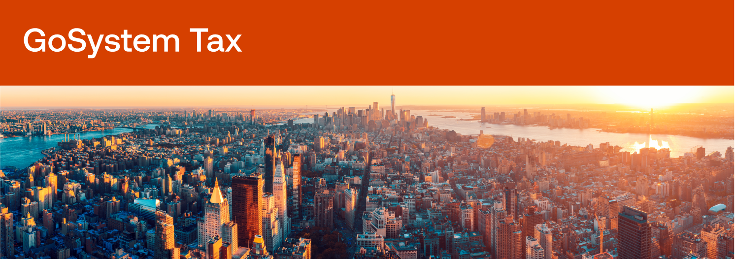 GoSystem Tax RS Product Banner